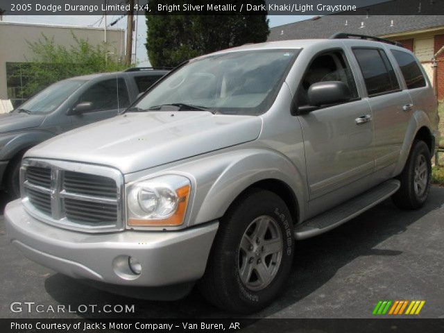 2005 Dodge Durango Limited 4x4 in Bright Silver Metallic