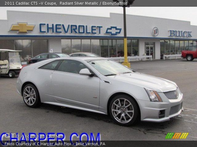 2011 Cadillac CTS -V Coupe in Radiant Silver Metallic