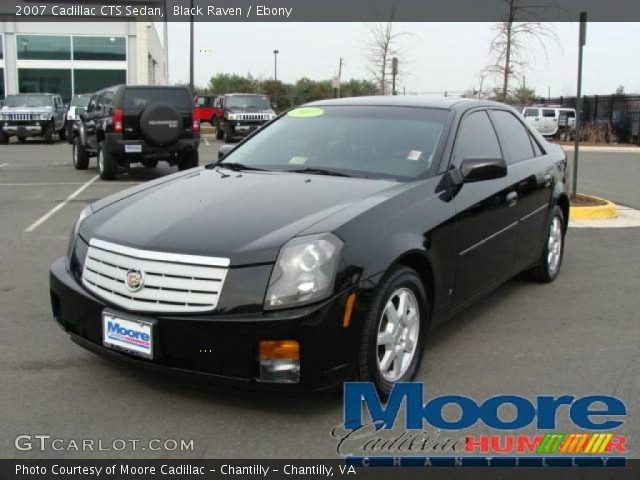 2007 Cadillac CTS Sedan in Black Raven