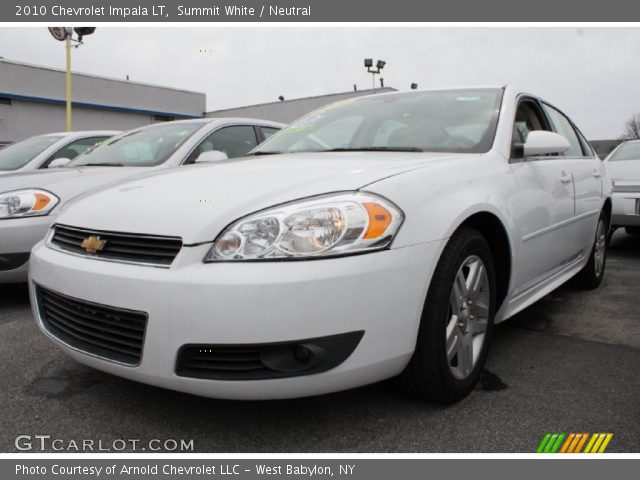 2010 Chevrolet Impala LT in Summit White
