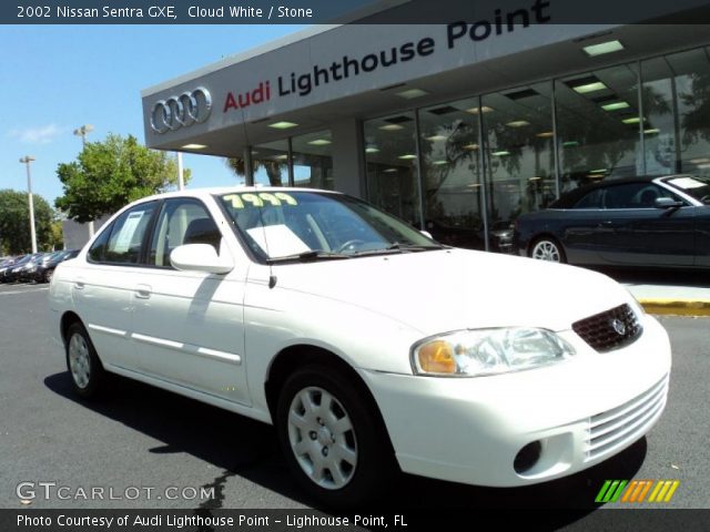 2002 Nissan Sentra GXE in Cloud White
