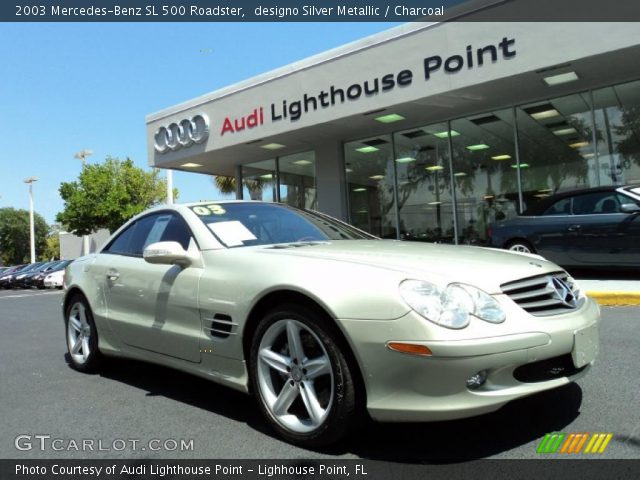 2003 Mercedes-Benz SL 500 Roadster in designo Silver Metallic