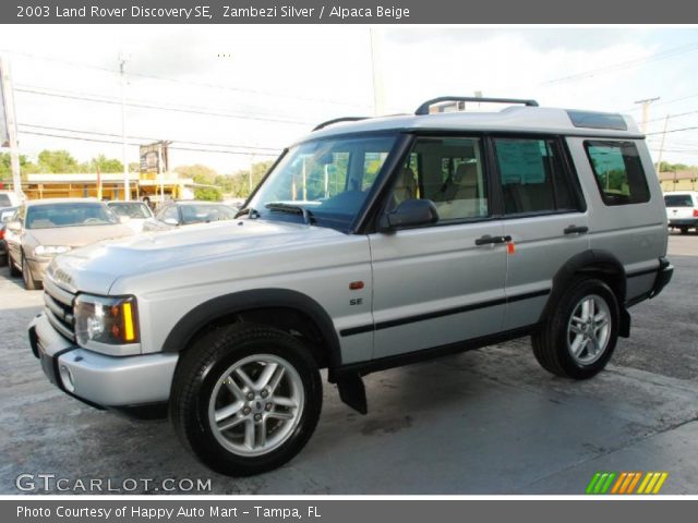 2003 Land Rover Discovery SE in Zambezi Silver