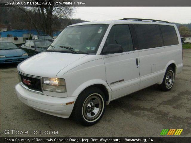 1999 GMC Safari SLE AWD in Ivory White