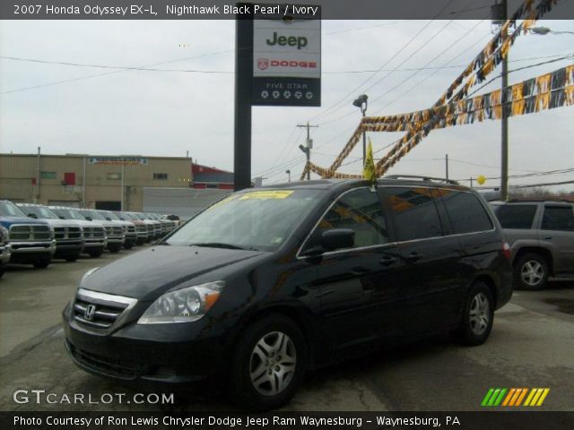 2007 Honda Odyssey EX-L in Nighthawk Black Pearl