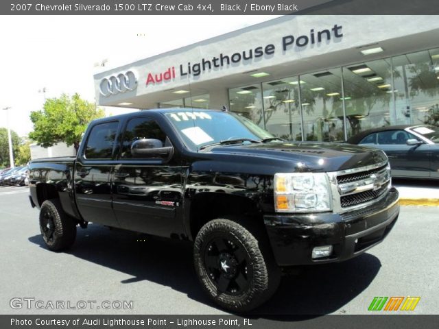 2007 Chevrolet Silverado 1500 LTZ Crew Cab 4x4 in Black