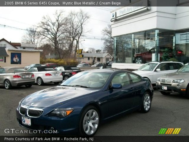 2005 BMW 6 Series 645i Coupe in Mystic Blue Metallic