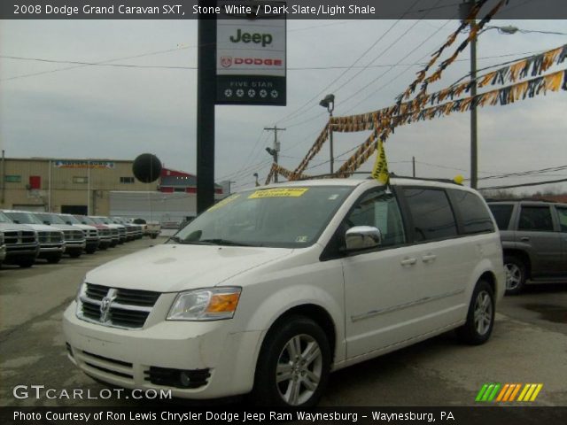 2008 Dodge Grand Caravan SXT in Stone White