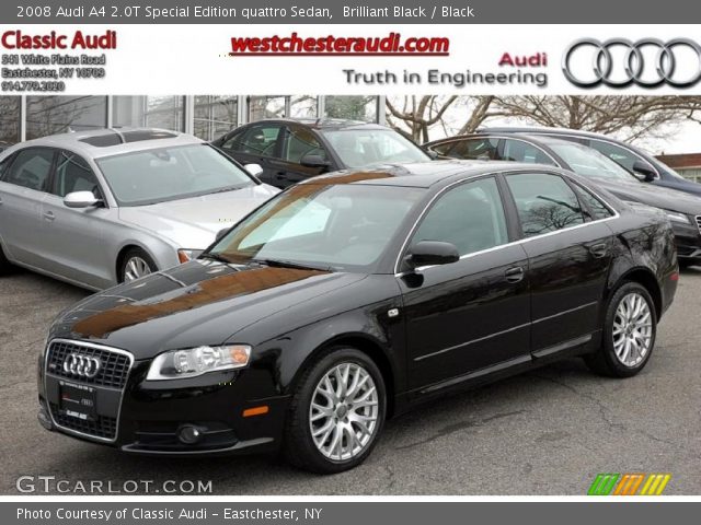 2008 Audi A4 2.0T Special Edition quattro Sedan in Brilliant Black