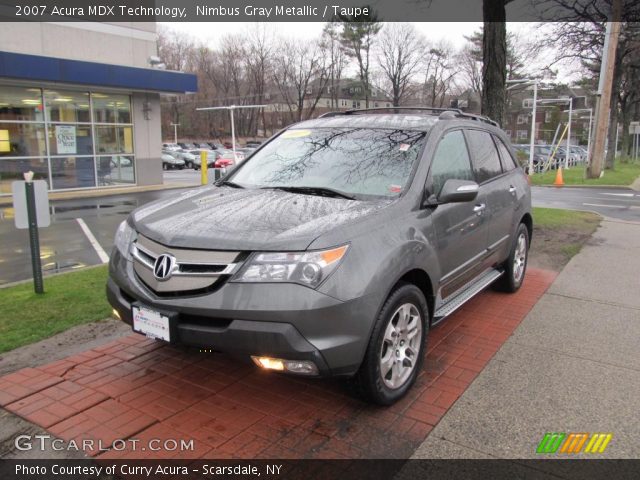 2007 Acura MDX Technology in Nimbus Gray Metallic