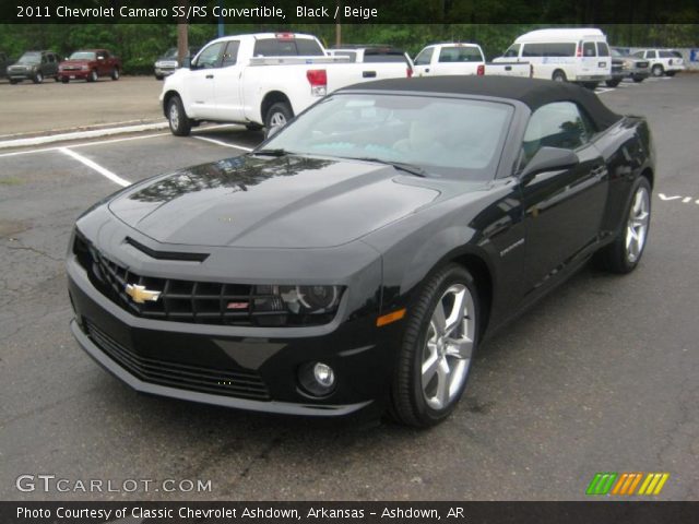 2011 Chevrolet Camaro SS/RS Convertible in Black