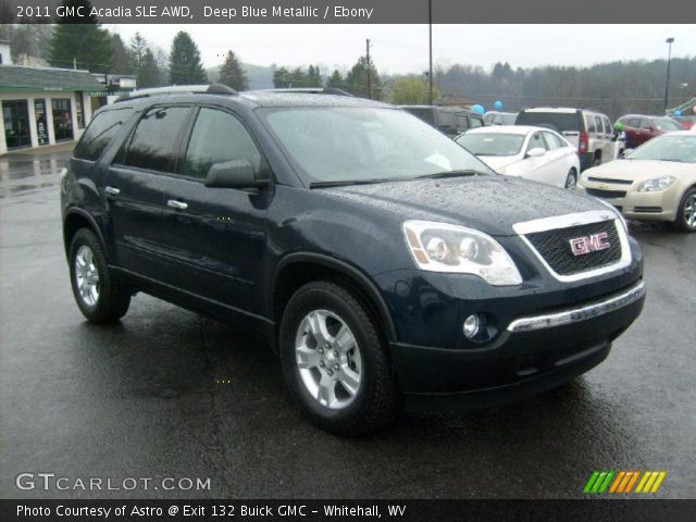 2011 GMC Acadia SLE AWD in Deep Blue Metallic