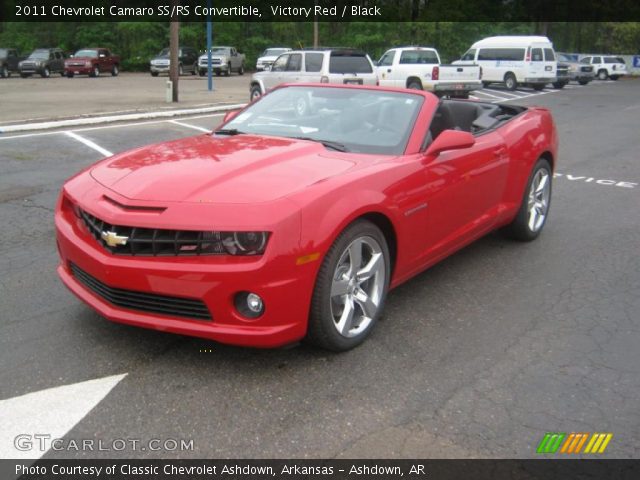 2011 Chevrolet Camaro SS/RS Convertible in Victory Red