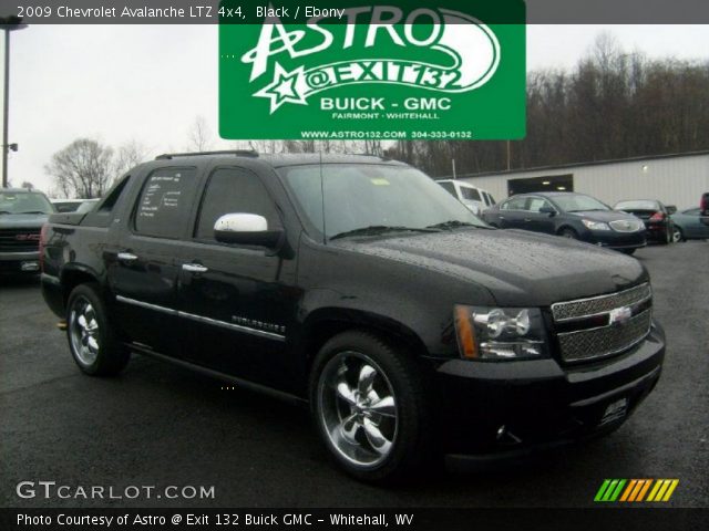 2009 Chevrolet Avalanche LTZ 4x4 in Black