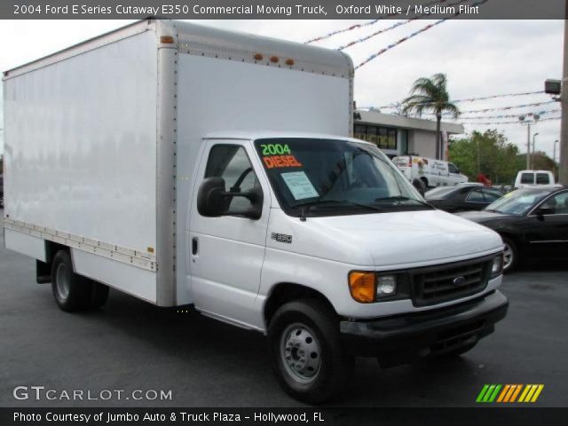 2004 Ford E Series Cutaway E350 Commercial Moving Truck in Oxford White