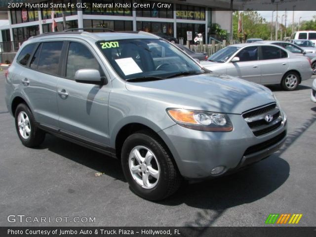 2007 Hyundai Santa Fe GLS in Natural Khaki Green