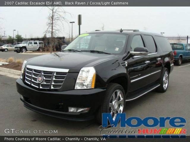 2007 Cadillac Escalade ESV AWD in Black Raven