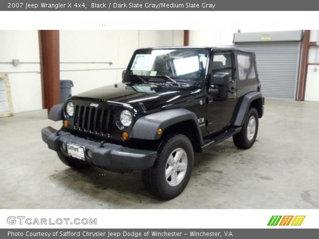 2007 Jeep Wrangler X 4x4 in Black