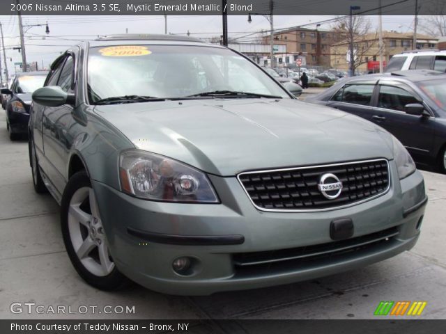 2006 Nissan Altima 3.5 SE in Mystic Emerald Metallic
