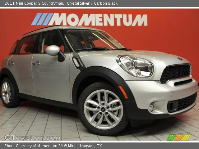 2011 Mini Cooper S Countryman in Crystal Silver