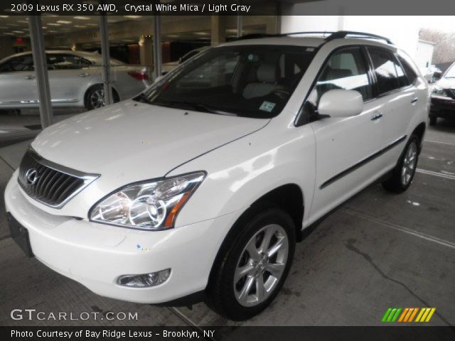 2009 Lexus RX 350 AWD in Crystal White Mica