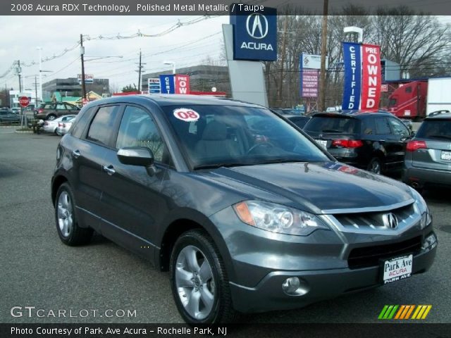 2008 Acura RDX Technology in Polished Metal Metallic