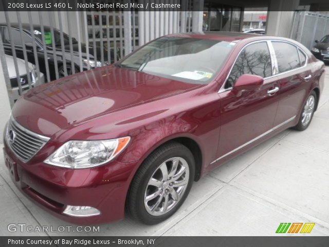 2008 Lexus LS 460 L in Noble Spinel Red Mica