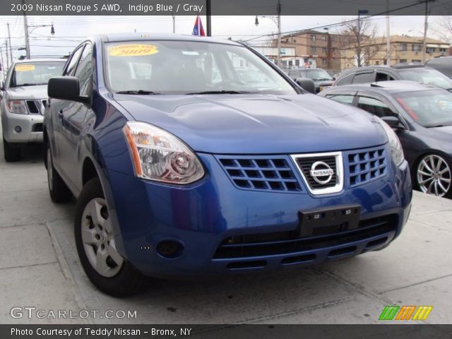 2009 Nissan Rogue S AWD in Indigo Blue