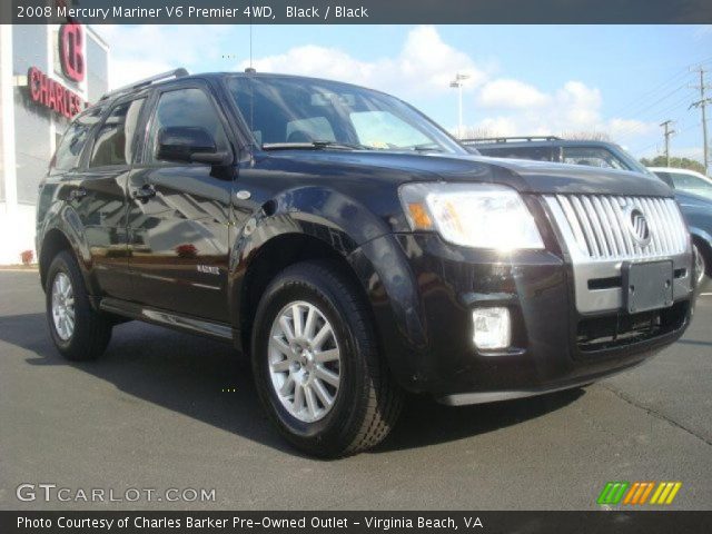 2008 Mercury Mariner V6 Premier 4WD in Black