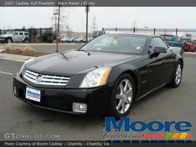 2007 Cadillac XLR Roadster in Black Raven
