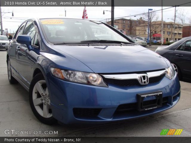 2010 Honda Civic LX-S Sedan in Atomic Blue Metallic