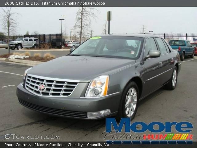 2008 Cadillac DTS  in Titanium Chromaflair