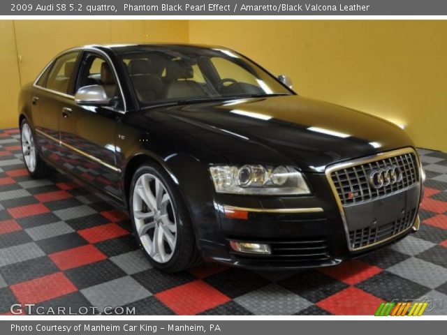 2009 Audi S8 5.2 quattro in Phantom Black Pearl Effect