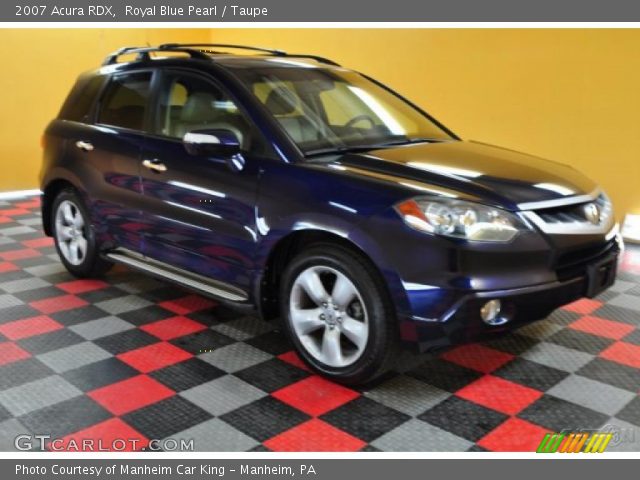 2007 Acura RDX  in Royal Blue Pearl