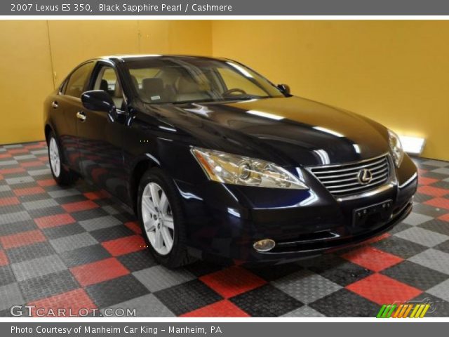 2007 Lexus ES 350 in Black Sapphire Pearl