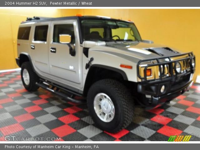 2004 Hummer H2 SUV in Pewter Metallic