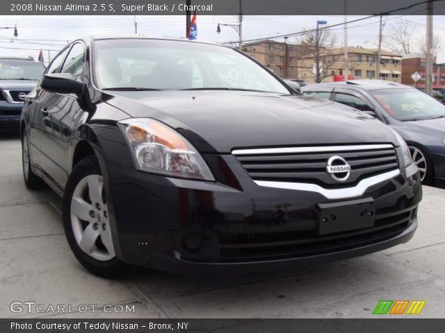 2008 Nissan Altima 2.5 S in Super Black