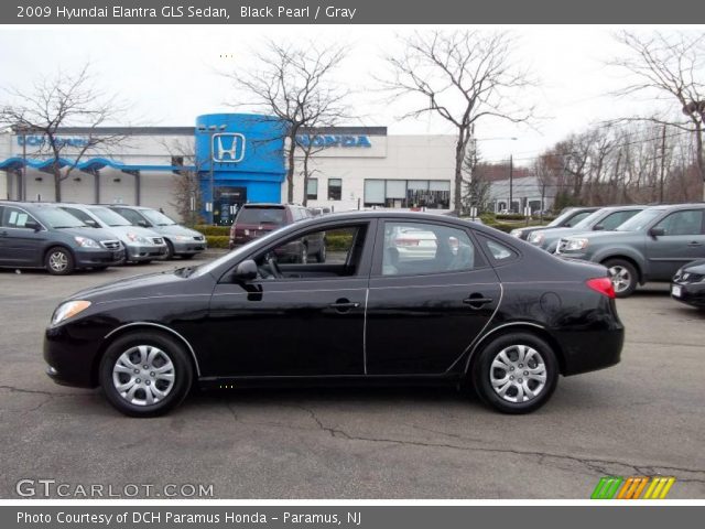 2009 Hyundai Elantra GLS Sedan in Black Pearl
