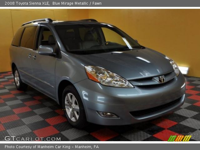 2008 Toyota Sienna XLE in Blue Mirage Metallic