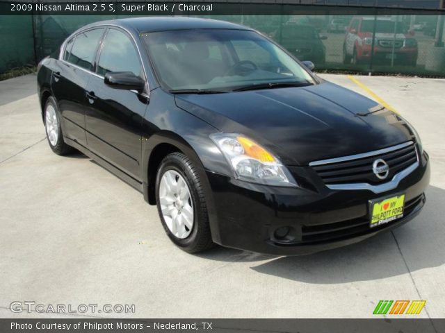 2009 Nissan Altima 2.5 S in Super Black