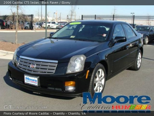 2006 Cadillac CTS Sedan in Black Raven