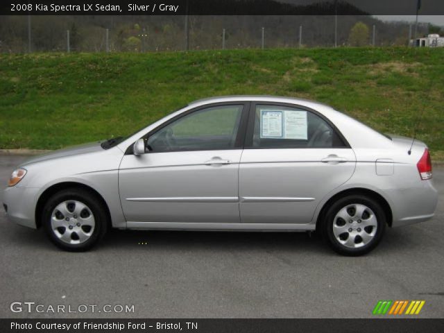 2008 Kia Spectra LX Sedan in Silver