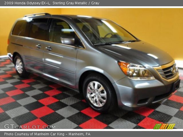 2009 Honda Odyssey EX-L in Sterling Gray Metallic