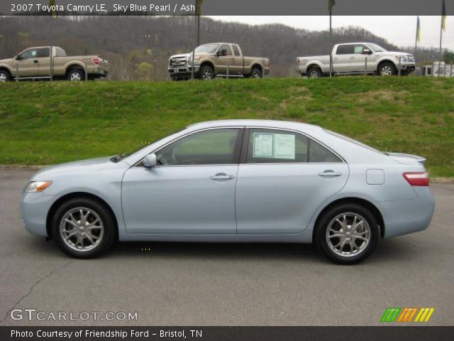 2007 Toyota Camry LE in Sky Blue Pearl