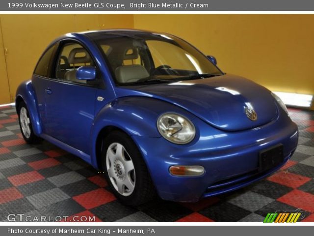 1999 Volkswagen New Beetle GLS Coupe in Bright Blue Metallic