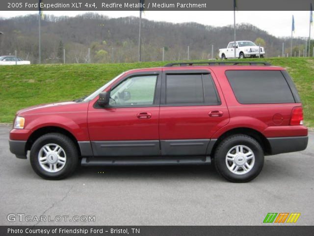 2005 Ford Expedition XLT 4x4 in Redfire Metallic