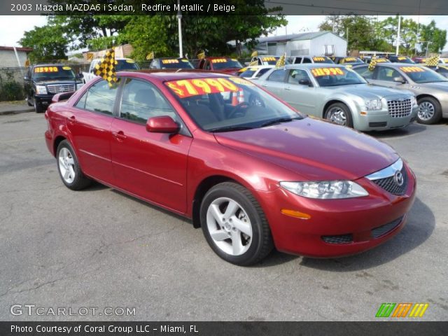 2003 Mazda MAZDA6 i Sedan in Redfire Metallic