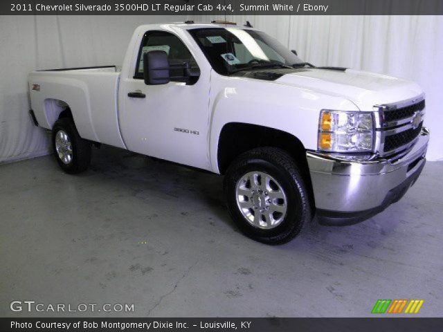 2011 Chevrolet Silverado 3500HD LT Regular Cab 4x4 in Summit White