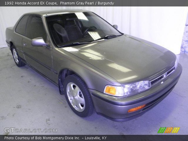 1992 Honda Accord EX Coupe in Phantom Gray Pearl