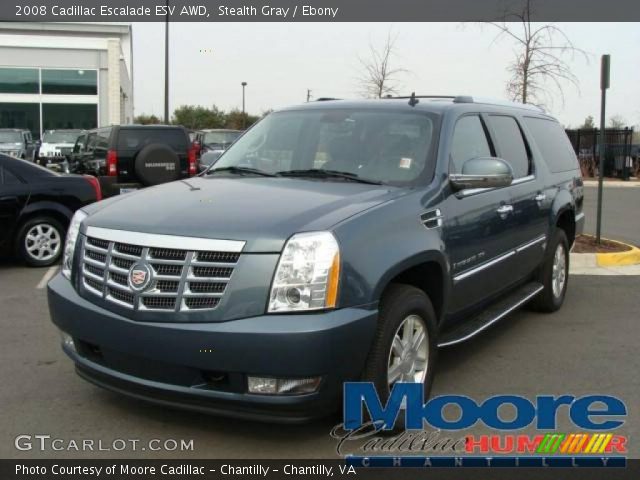 2008 Cadillac Escalade ESV AWD in Stealth Gray